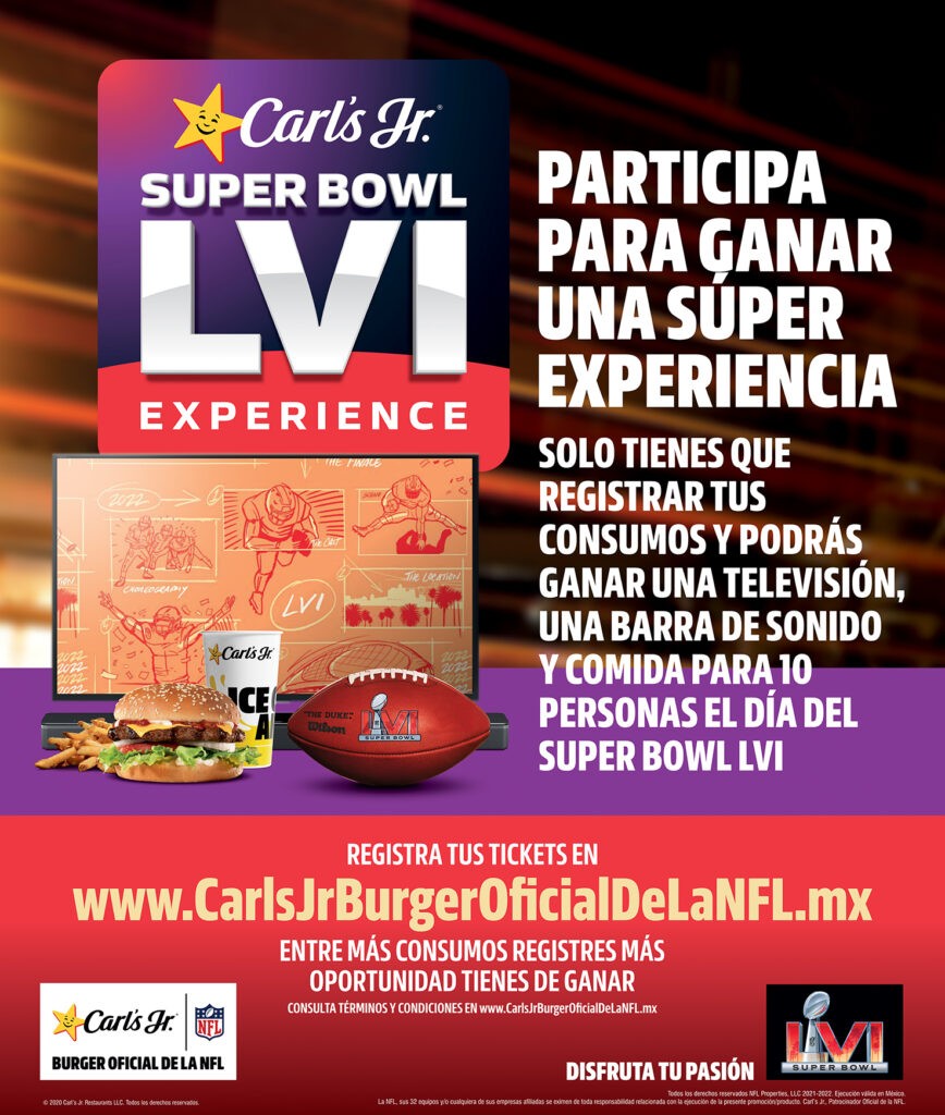 Carl S Jr Lanza Hamburguesa De La NFL Aventuras Nerd