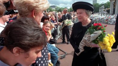 Isabel II en primer plano