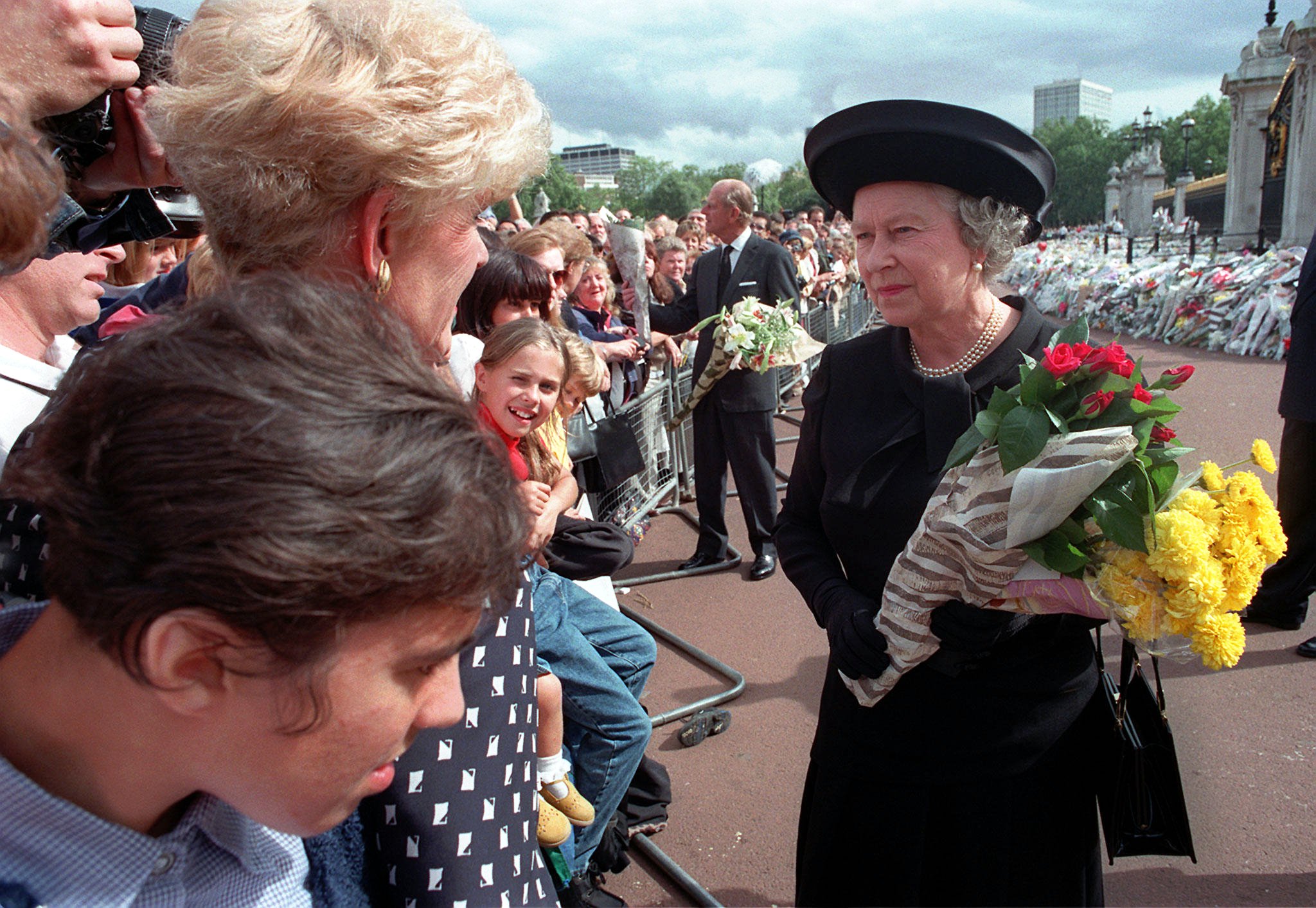 Isabel II en primer plano