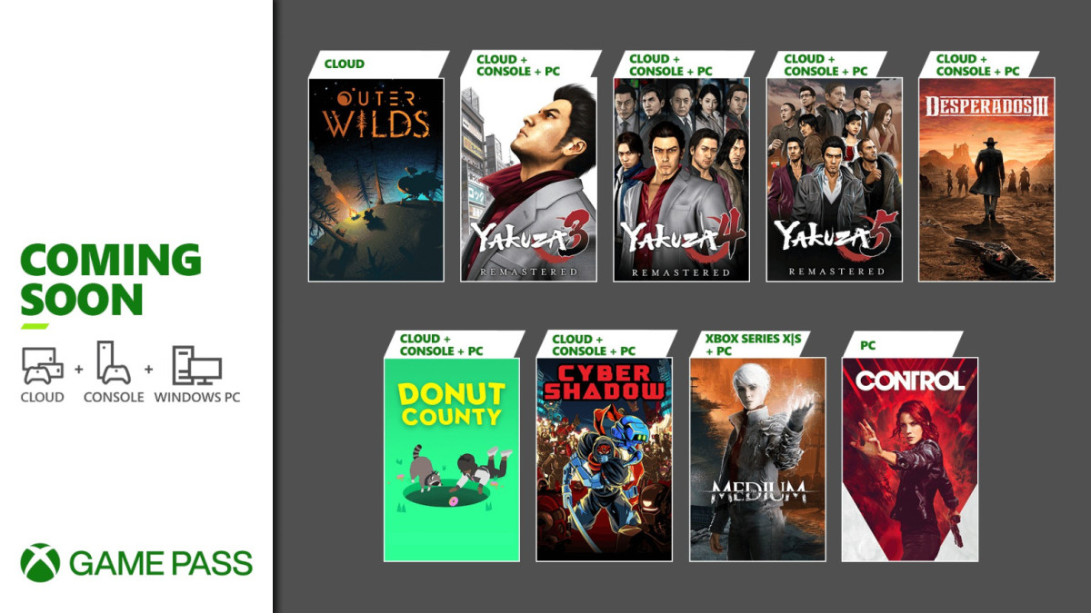 Próximamente en Xbox Game Pass