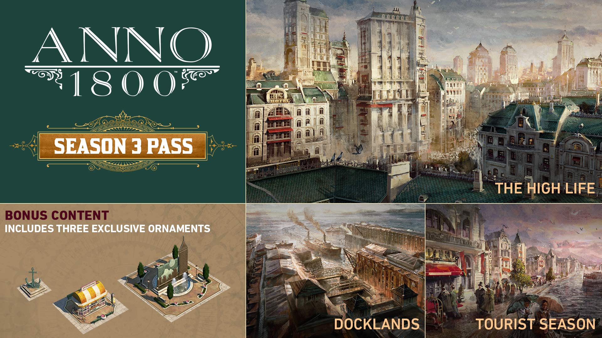 PASE DE TEMPORADA 3 DE ANNO 1800™