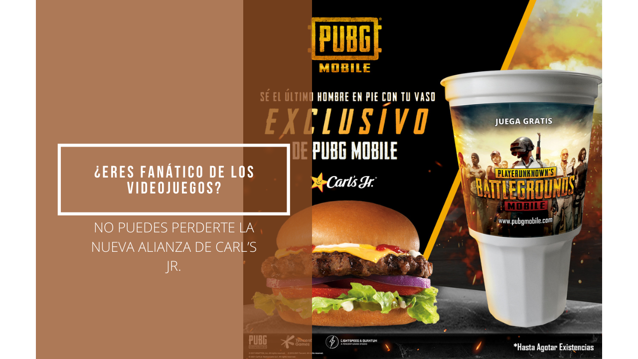 PUBG Mobile y Carl's Jr.