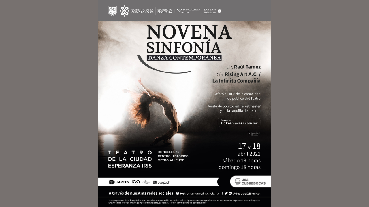 Novena sinfonía, danza contemporánea