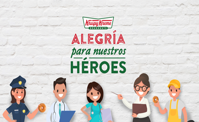 Krispy Kreme #Alegríaanuestroshéroes