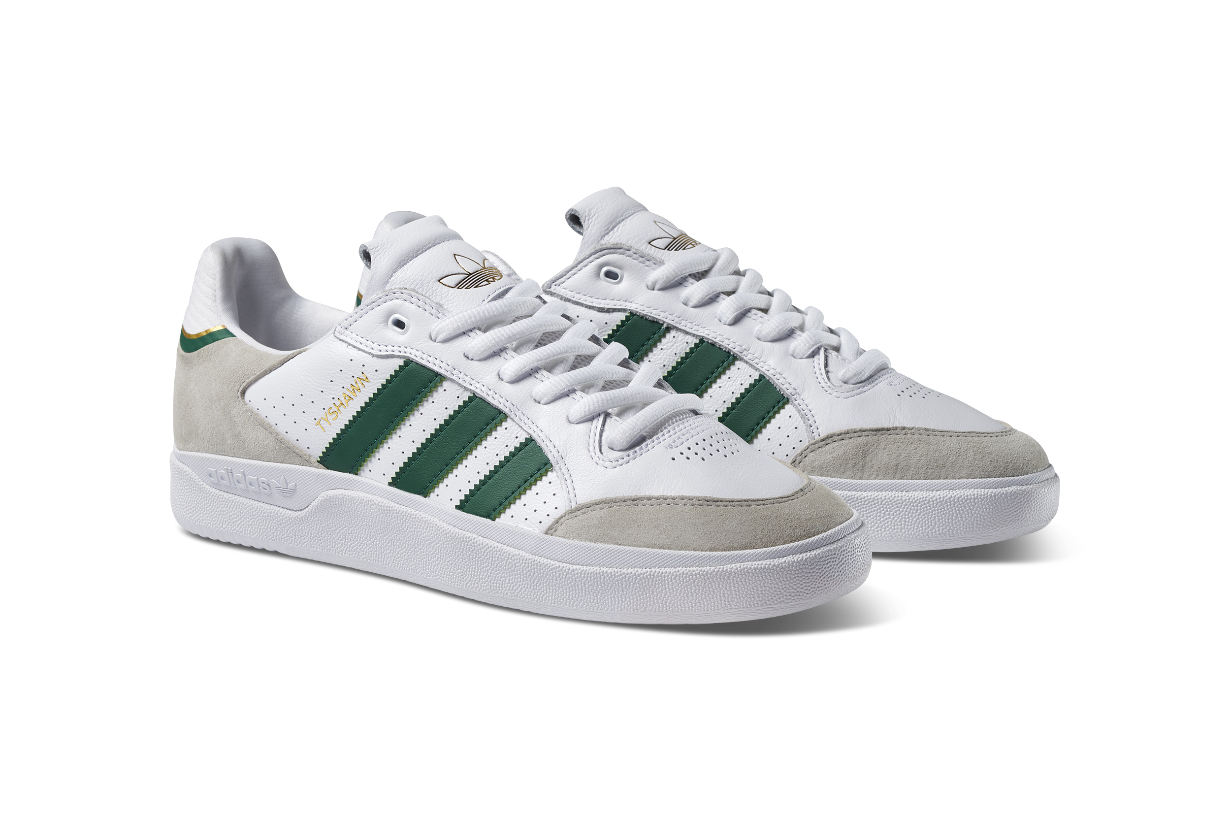 Adi-FW21-TyshawnLow-GreenWhite-OnWhite-Hero-Front