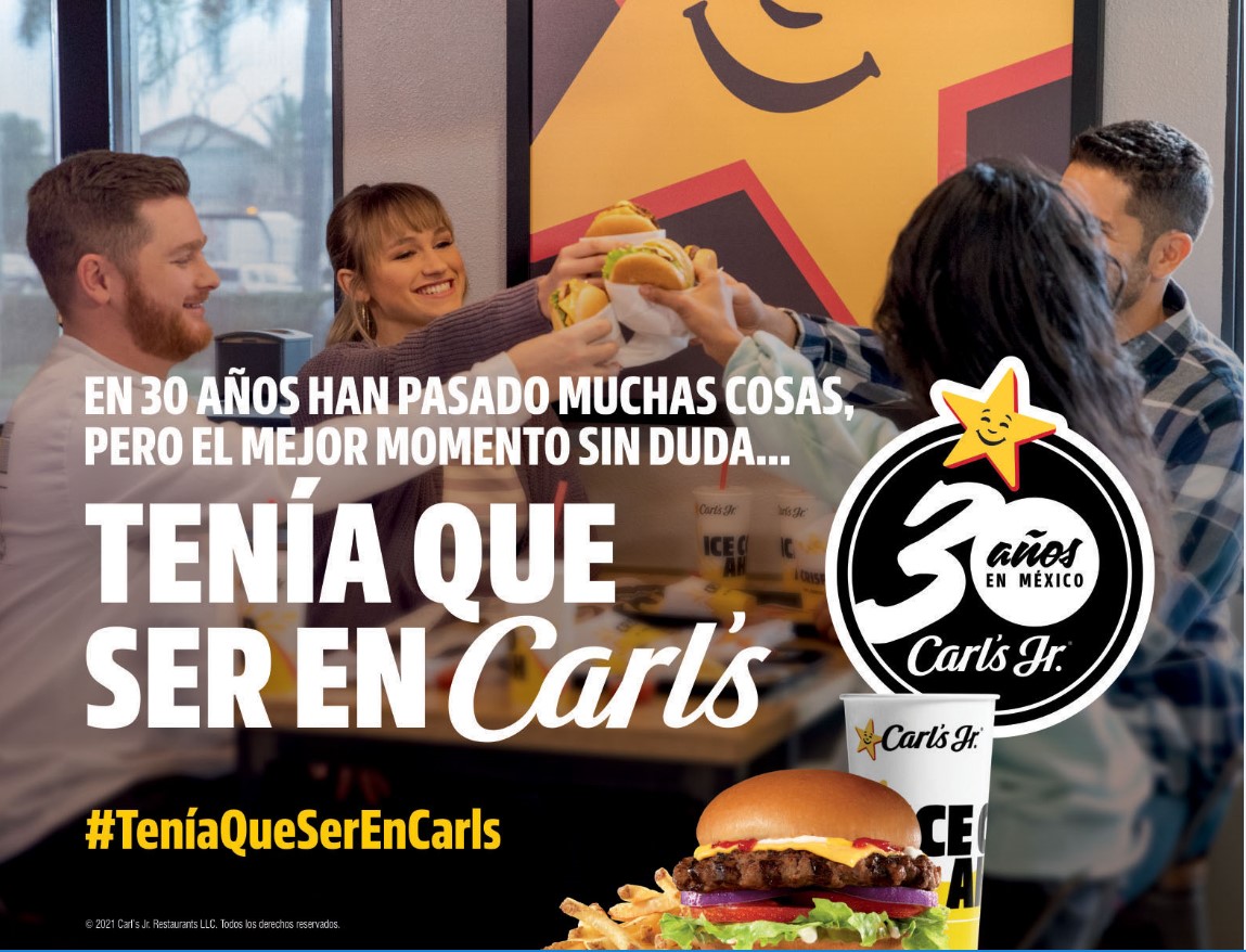 Carls Jr 30 Años