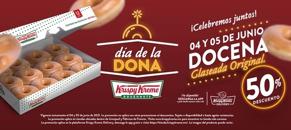 El dia de la dona con Krispy Creme