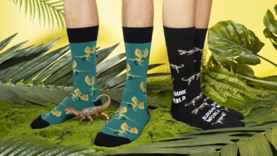 Jurassic Park socks