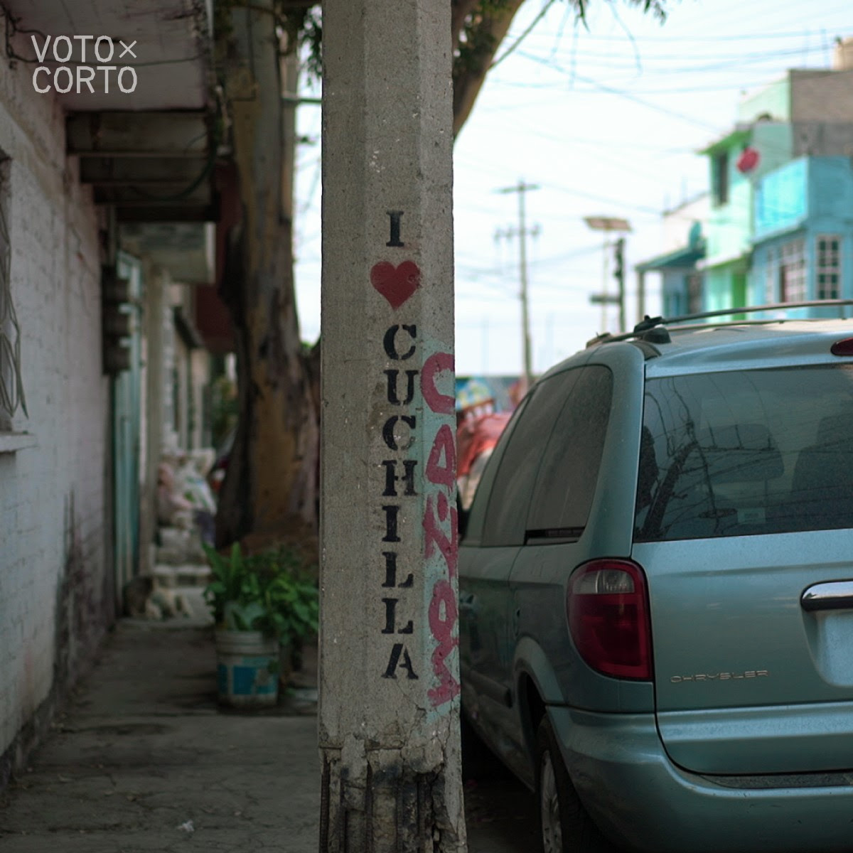 «Cuchilla» de Alberto Sánchez Jiménez, Eunice Giselle Bustos Premio del Jurado de Voto x corto