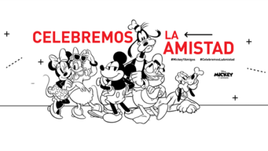 Mickey Mouse invita a la amistad