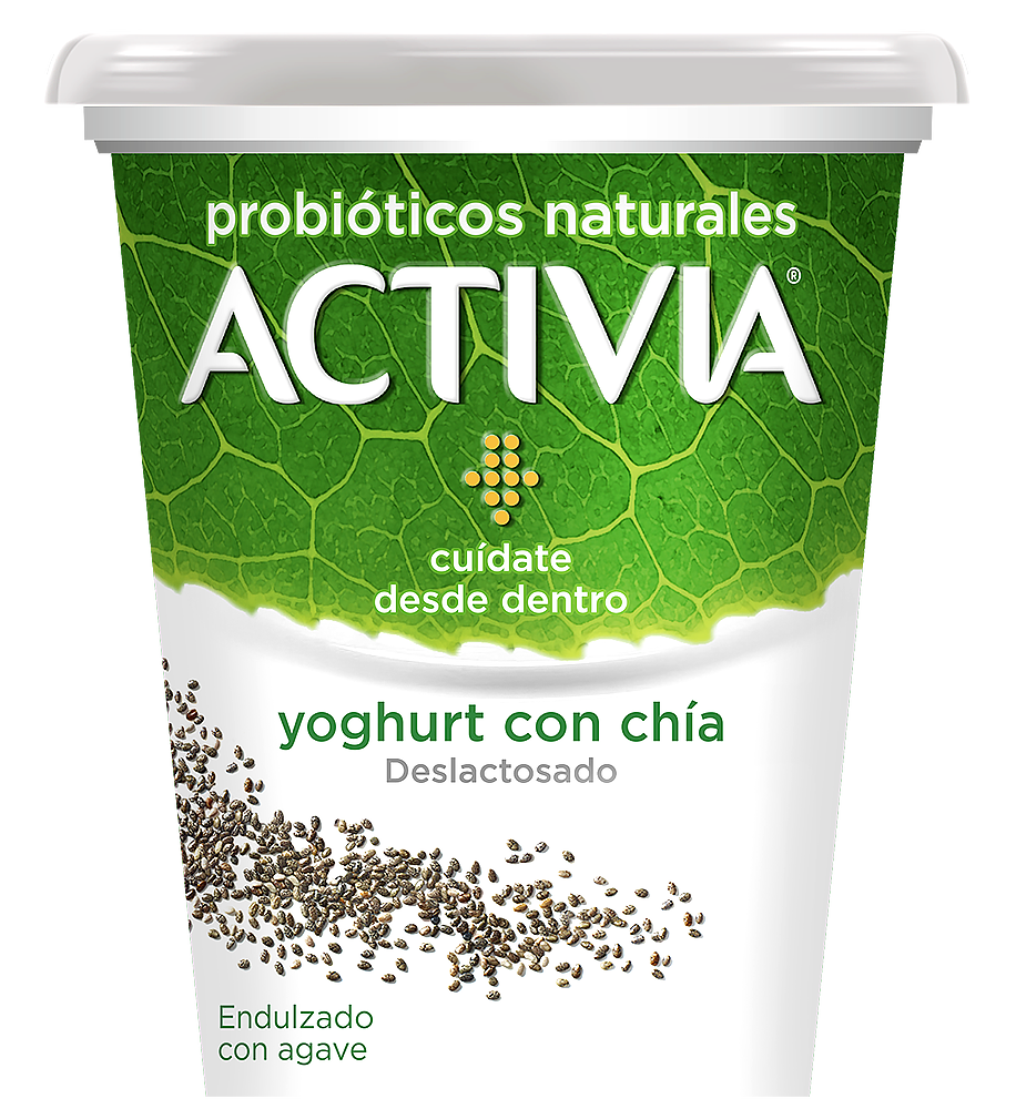 ACTIVIA PURE NATURAL CON CHIA