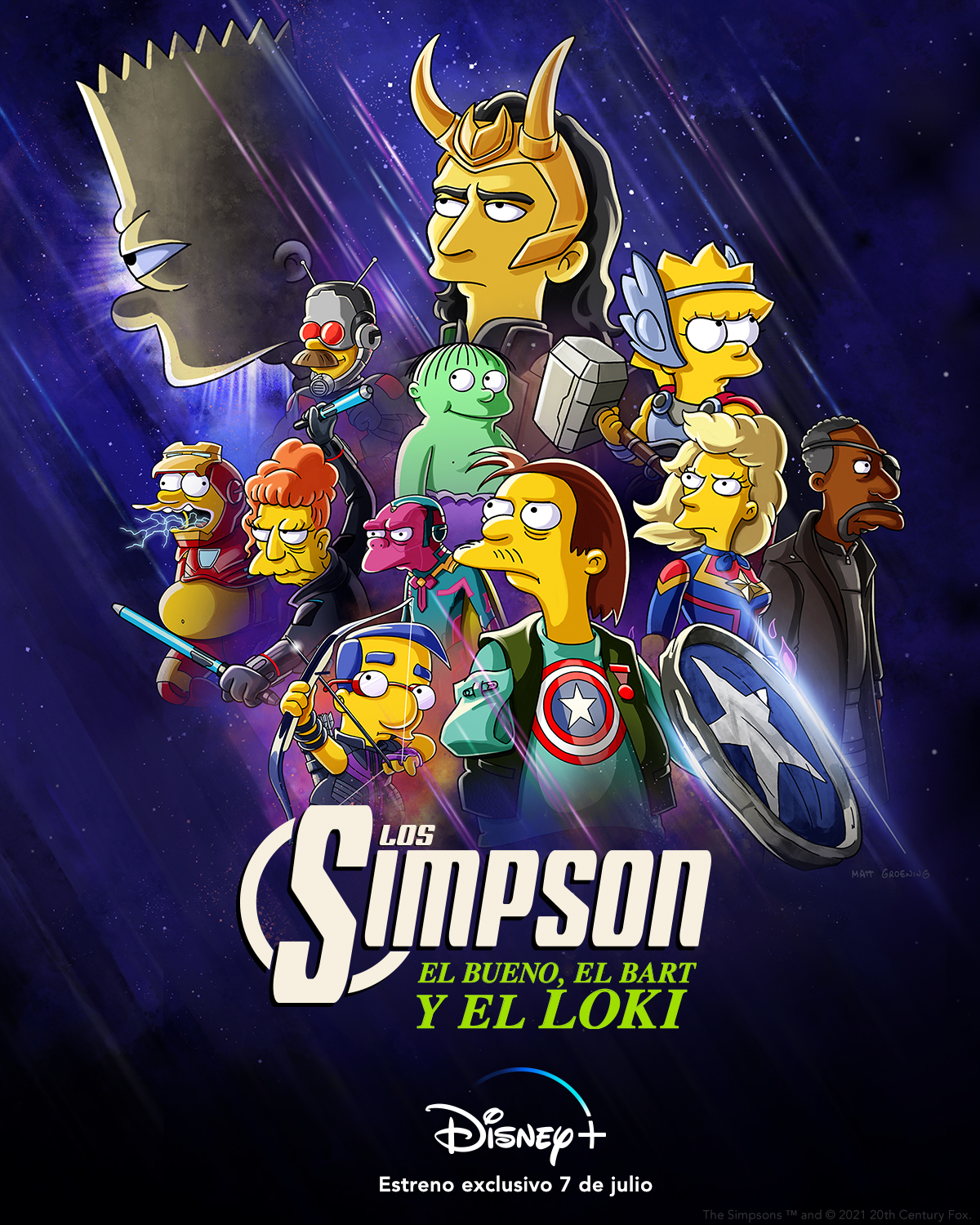 Simpsons X Loki