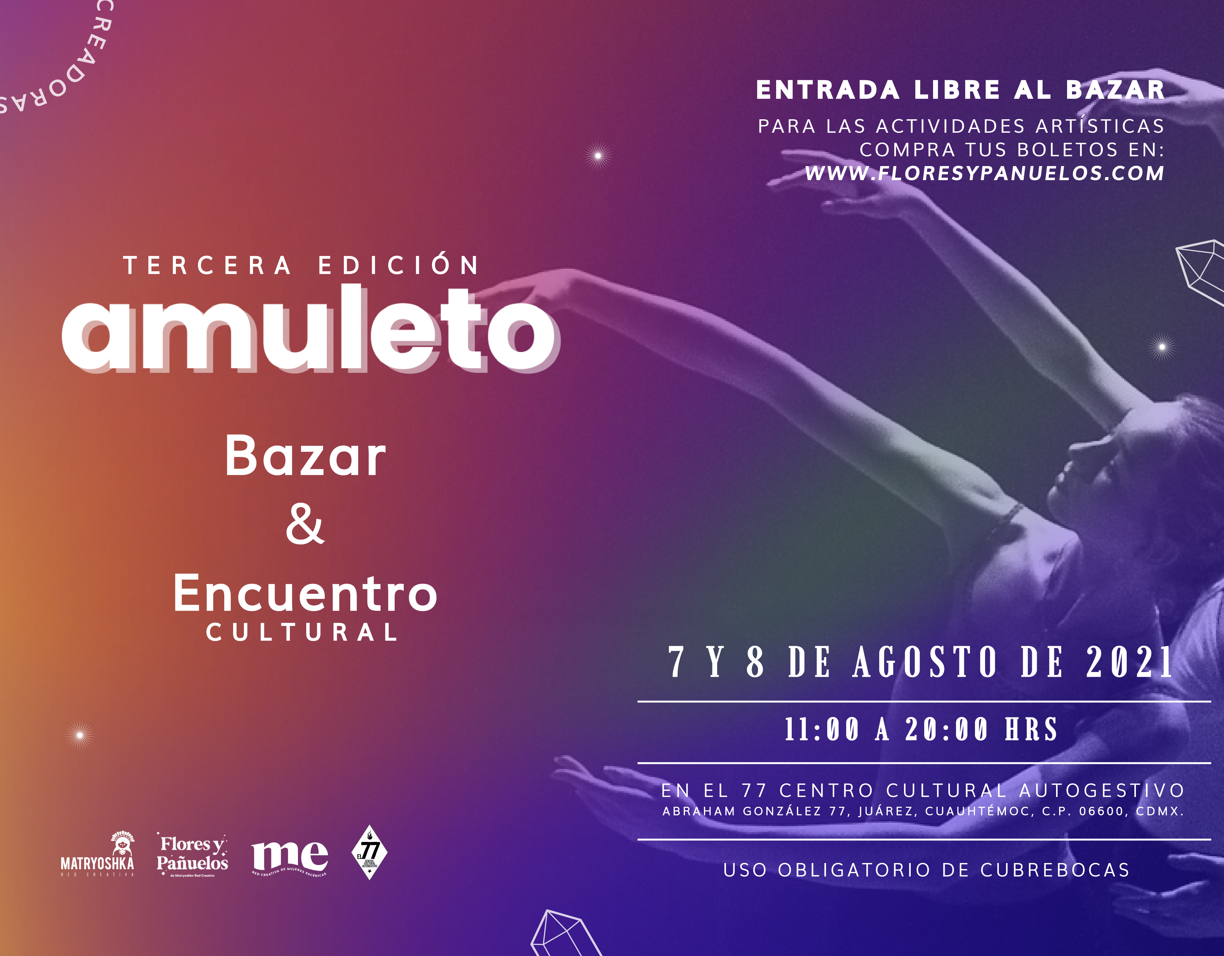 amuleto: bazar y encuentro