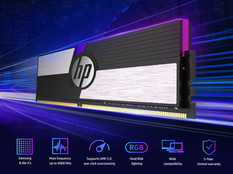 HP V10 RGB DDR4 IJ-DIMM