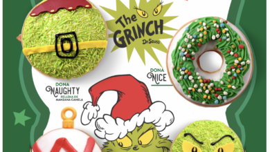 The Grinch Krispy Kreme