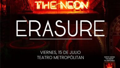 Erasure gira The Neon Tour