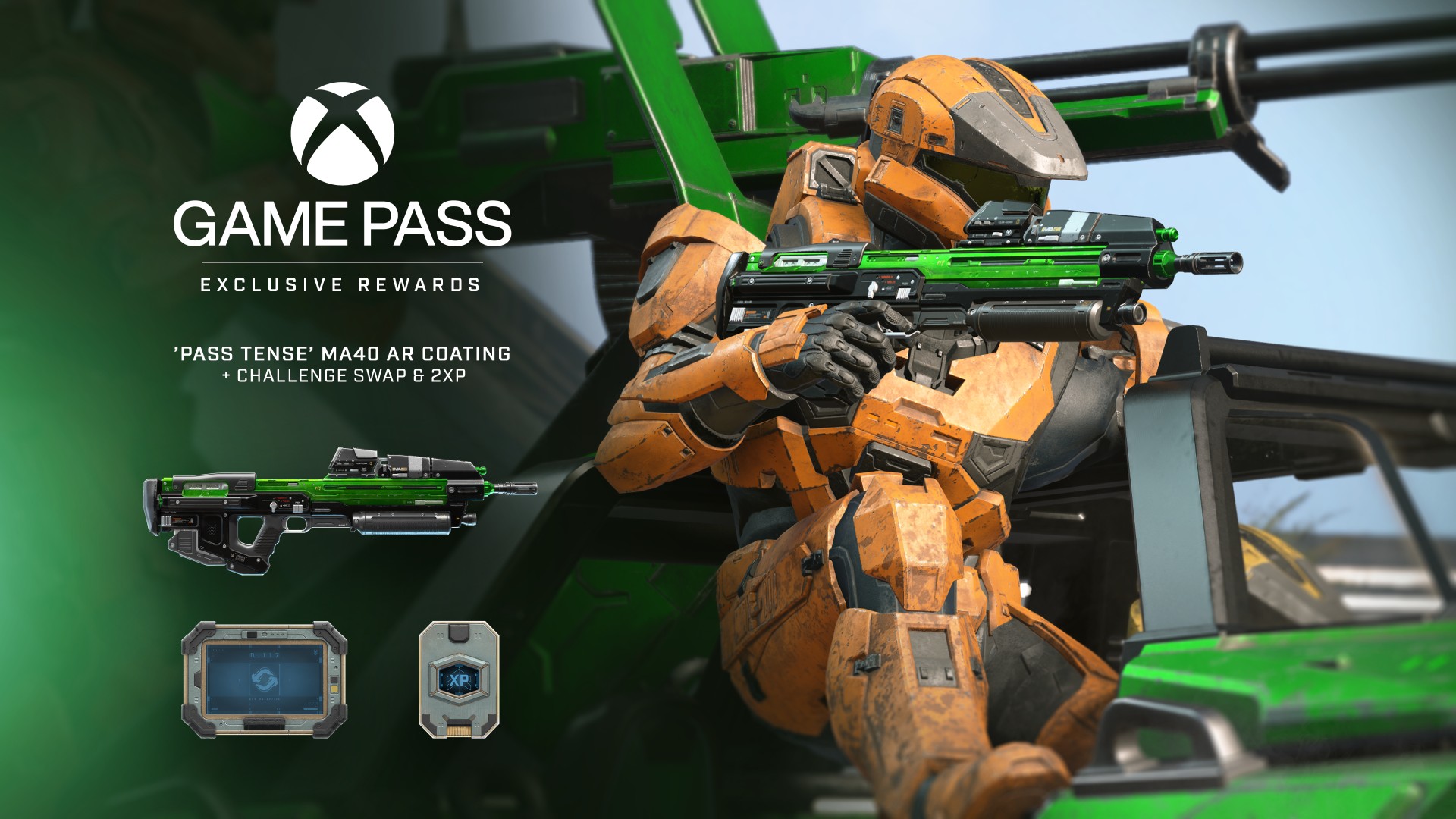 Gamepass Exclusive Rewards HALO INFINITE