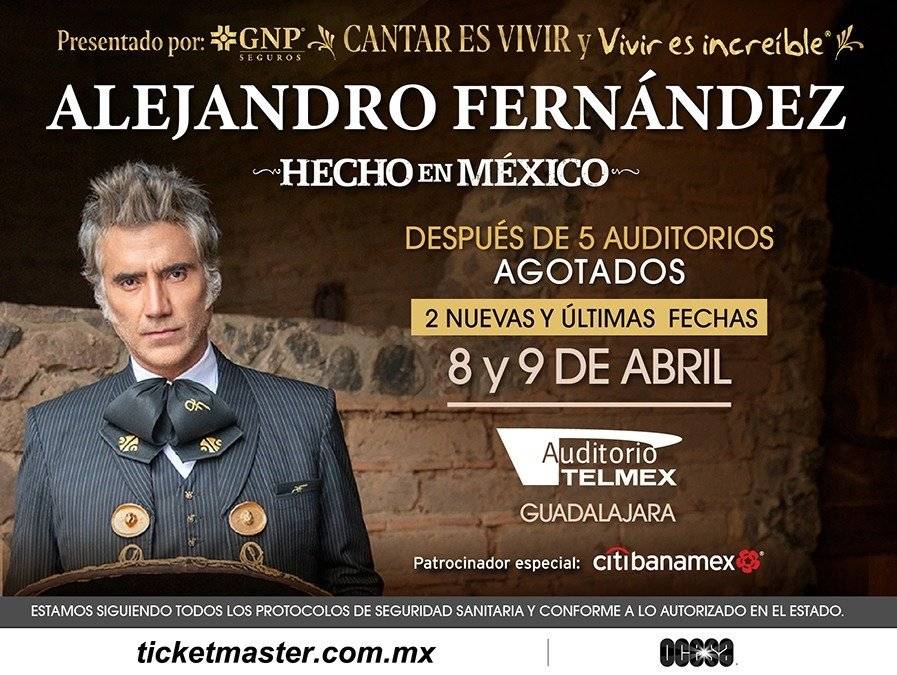 Alejandro Fernandez Auditorio Telmex