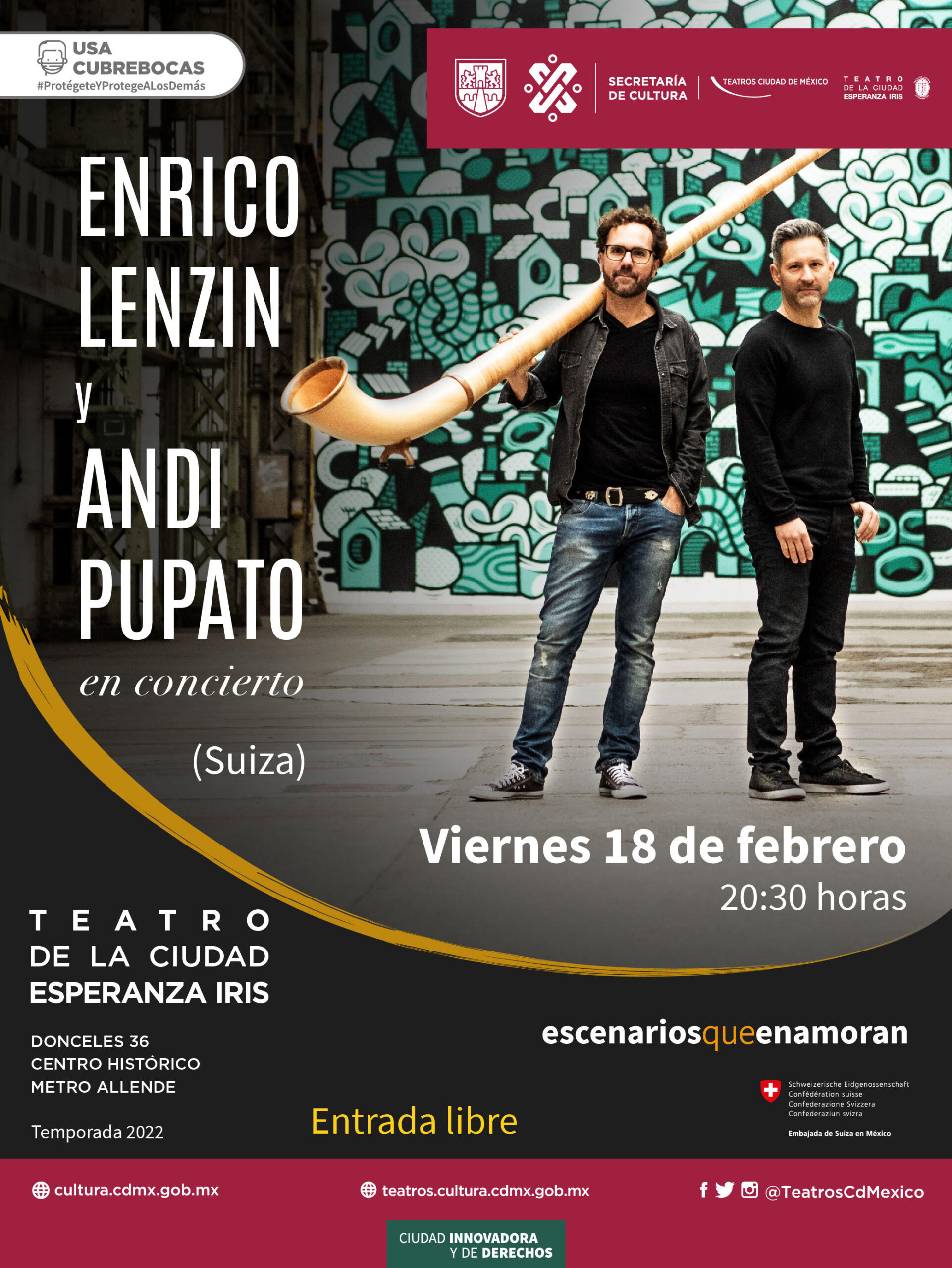 Enrico Lenzin & Andi Pupato (Suiza)