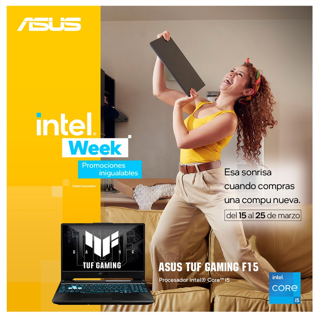 ASUS e Intel Gaming Laptops