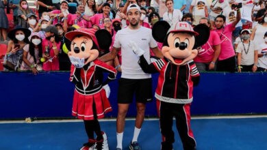 Mickey y Minnie en el Kids Day