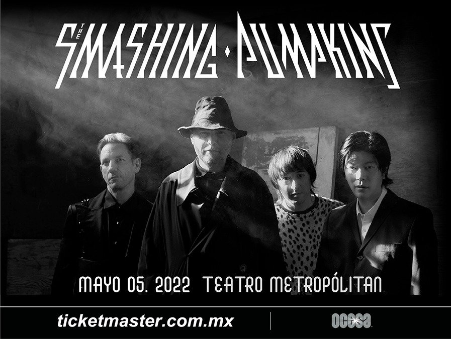 The Smashing Pumpkins llega al Teatro Metropólitan