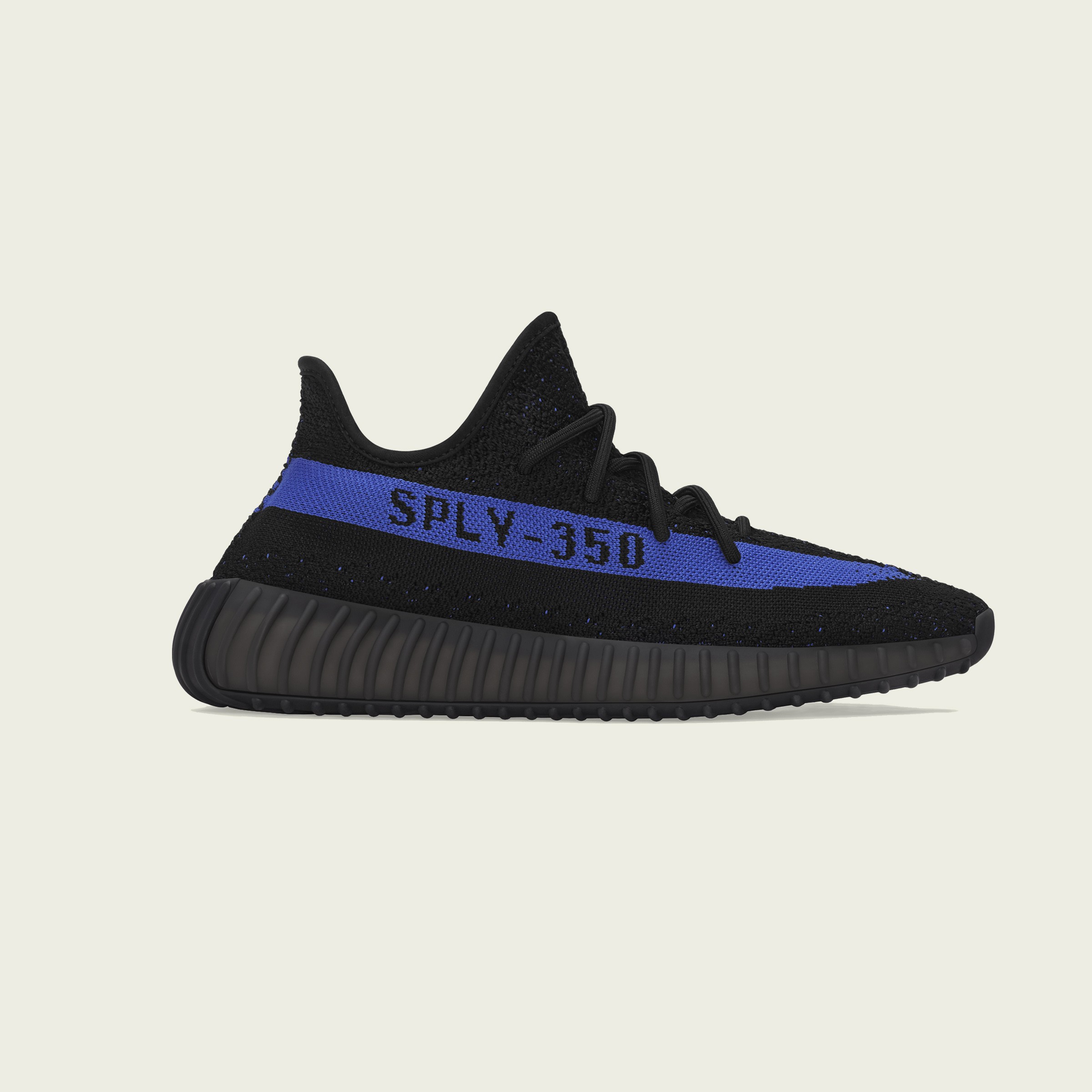 YEEZY BOOST 350 V2 CORE BLACK-DAZZLING BLUE-CORE BLACK