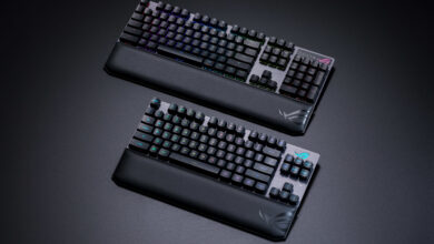 teclados inalámbricos Strix Scope