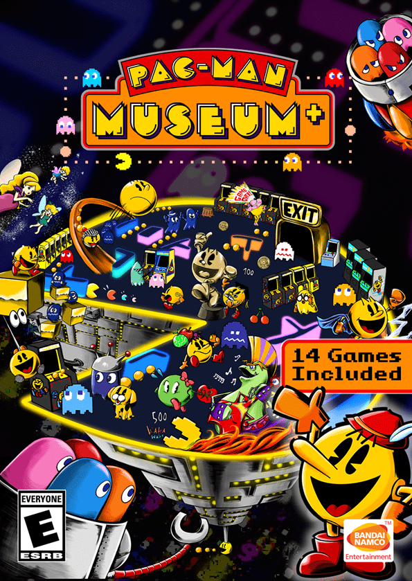 Pac man namco. Pac man Museum 2014. Pacman Switch. Pacman Museum. Pacman Museum ps3.