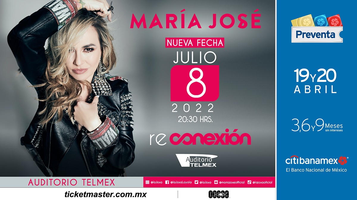 María José tour ReConexión