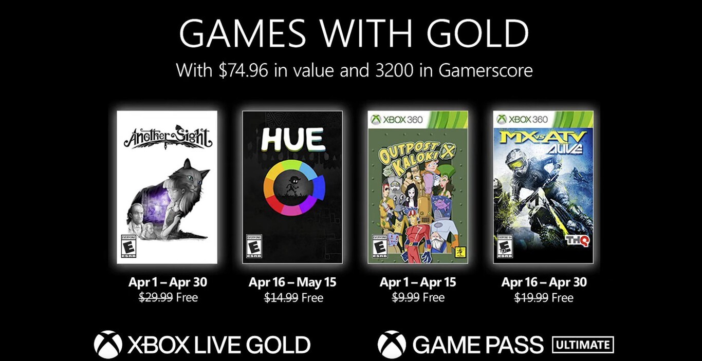 Games With Gold Abril