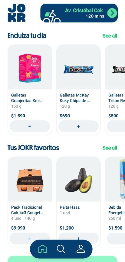 JOKR APP DE COMPRAS