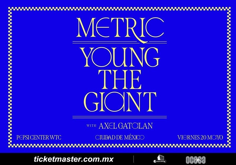 METRIC y YOUNG THE GIANT