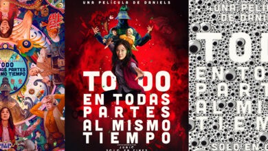 PÓSTERS "TODO EN TODAS PARTES AL MISMO TIEMPO"