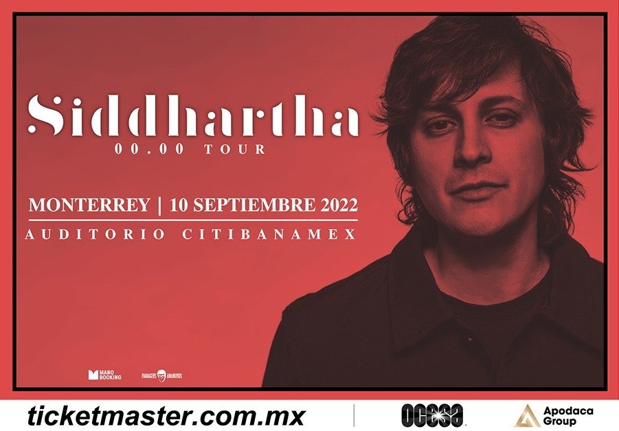 SIDDHARTHA Tour arranca y confirma su presentación en Monterrey