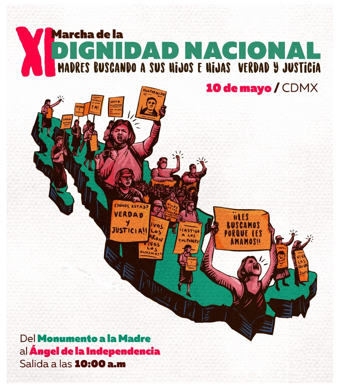 XI Marcha de la Dignidad Nacional