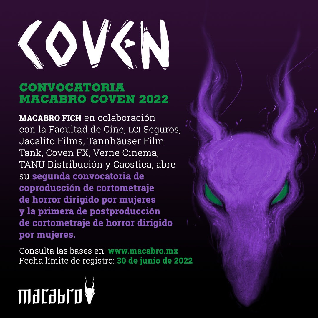 CONVOCATORIA MACABRO COVEN