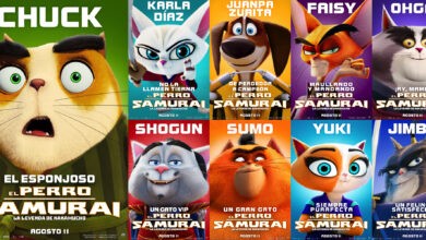 Nuevos pósters individuales EL PERRO SAMURAI