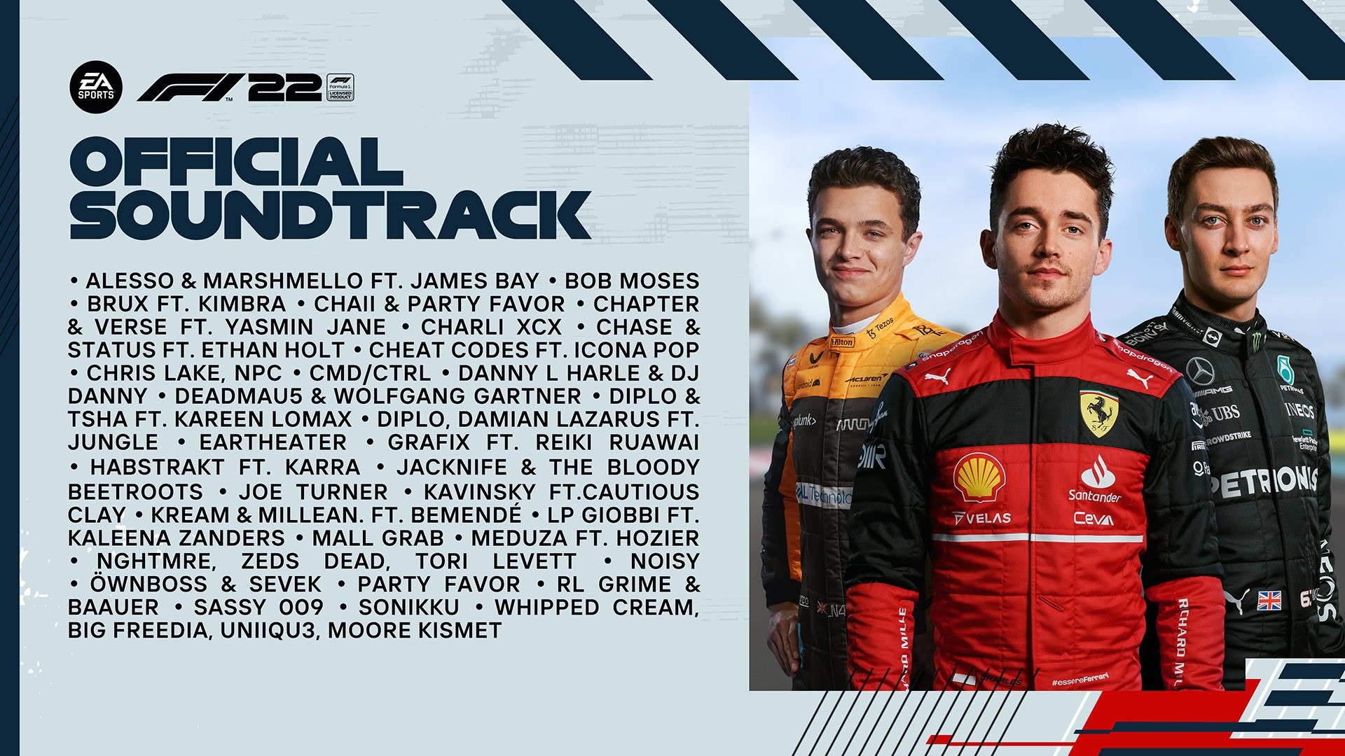 F1(R) 22 soundtrack