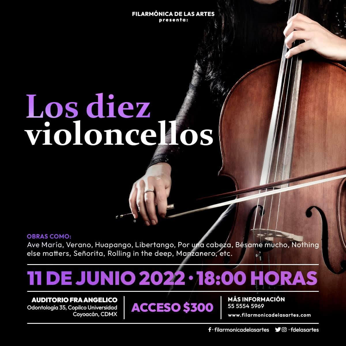 Los diez Violoncellos