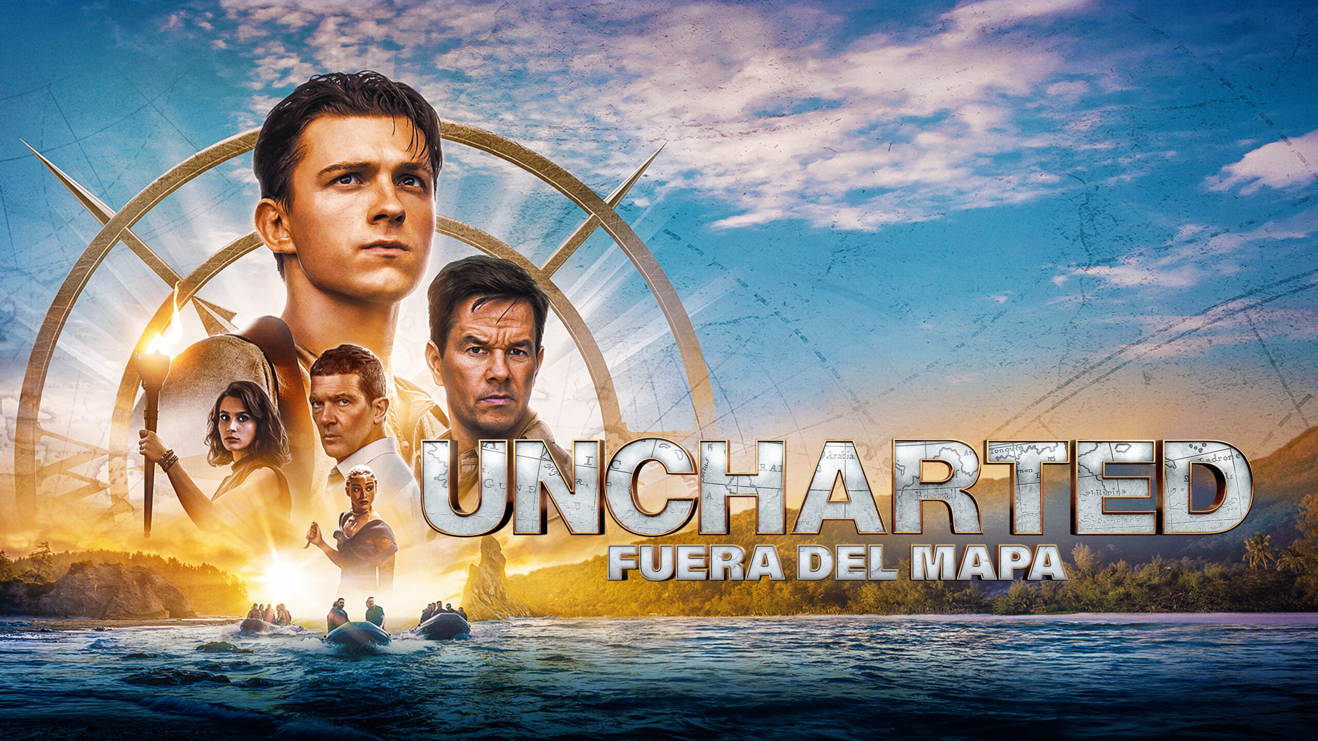 UNCHARTED: FUERA DEL MAPA key art