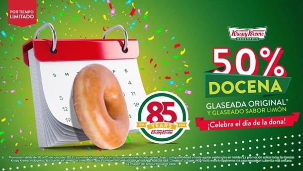 Krispy Kreme celebra Día de la Dona