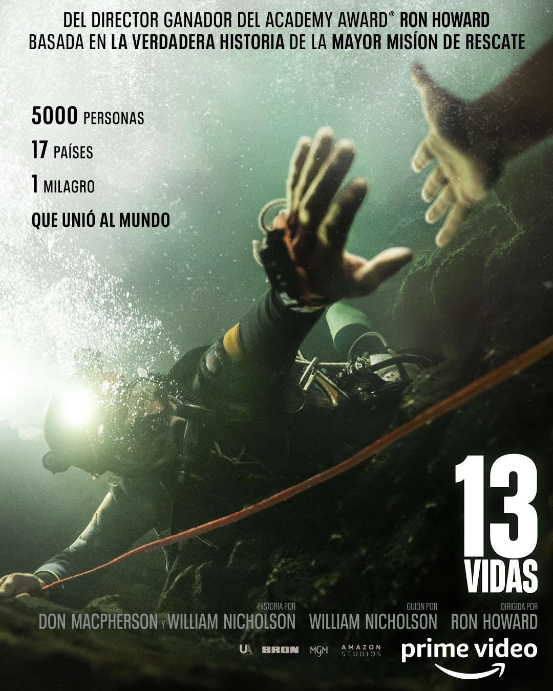 Póster de "13 Vidas"