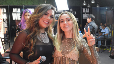 Emily y Carolina Ross estuvieron en el panel de invitadas al programa de cumpleaños del conductor y comediante Zagar.