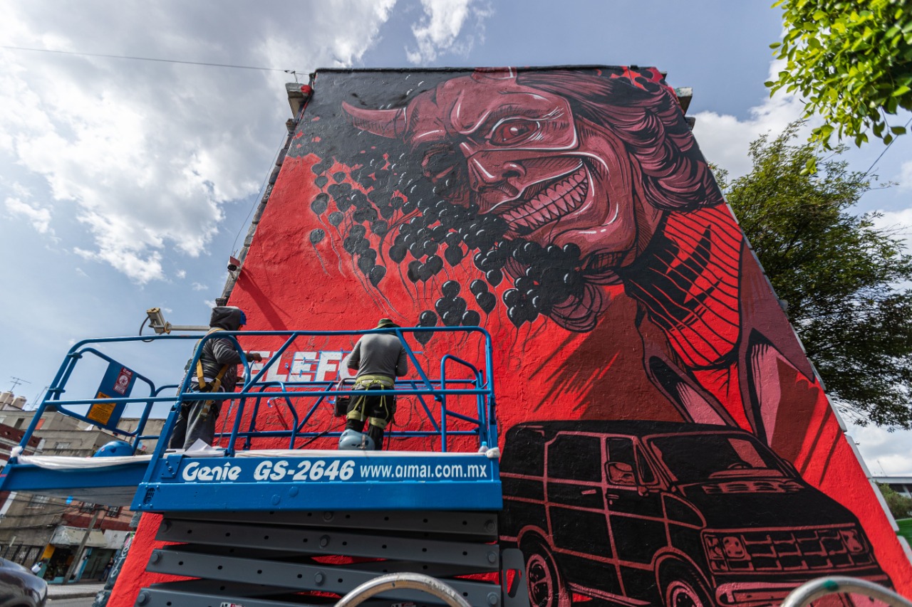 Mural de EL TELÉFONO NEGRO