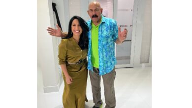 Oscar D´León con Alejandra Oraa en Cara a Cara