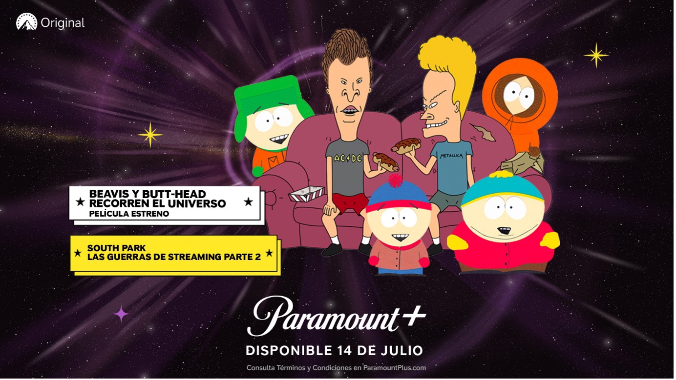 BEAVIS & BUTT-HEAD RECORREN EL UNIVERSO y SOUTH PARK LAS GUERRAS DE STREAMING PARTE 2