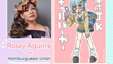 Rossy Aguirre es Hamburguesa-chan