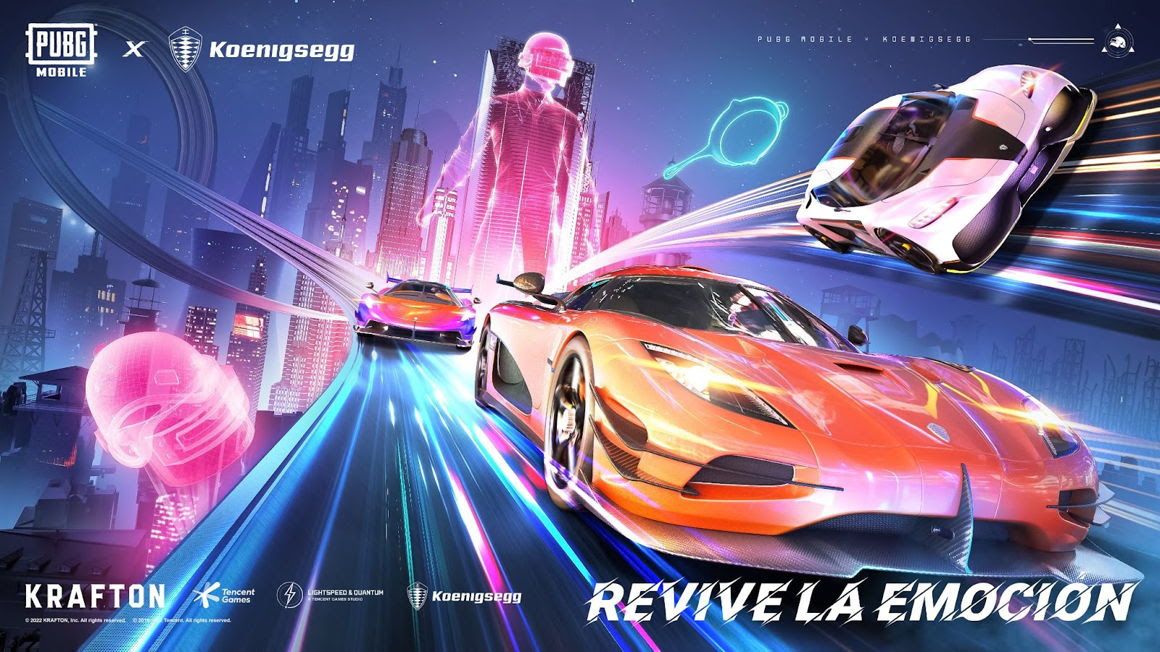 Koenigsegg y PUBG Mobile