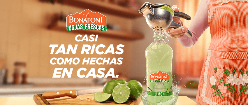 BONAFONT AGUAS FRESCAS® LIMÓN